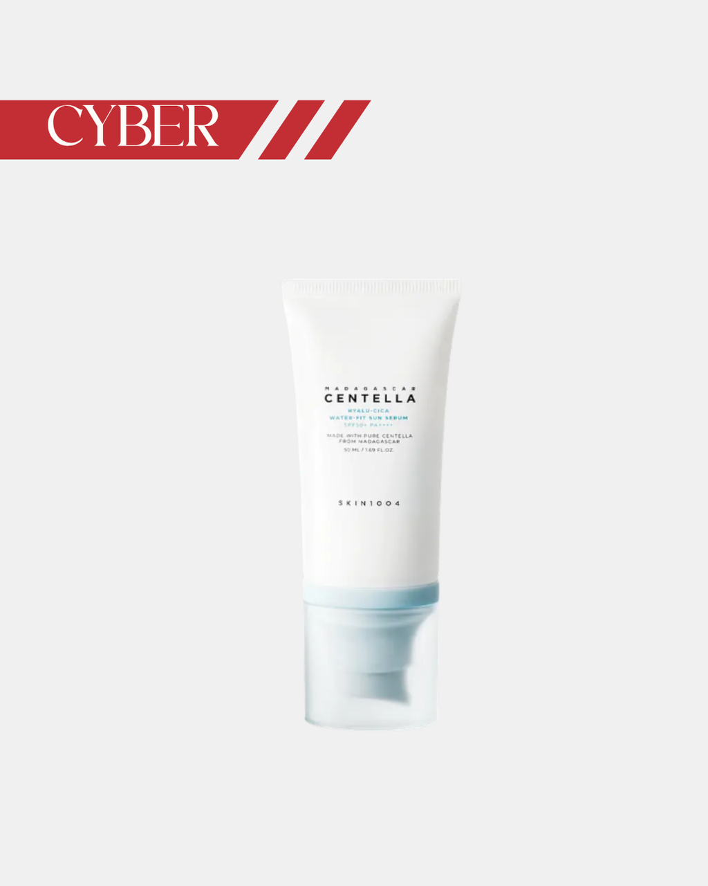 Hyalu-Cica serum protector solar SPF 50+ y PA++++ - Madagascar Centella